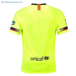 Thailande Maillot Barcelona Exterieur 2018 2019 Vert