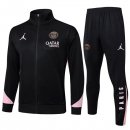 Survetement PSG 2025-2026 Noir Rose