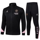 Survetement PSG 2025-2026 Noir Rose
