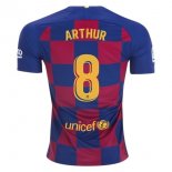 Maillot Barcelona NO.8 Arthur Exterieur 2019 2020 Jaune