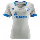 Maillot Schalke 04 Exterieur Femme 2018 2019 Gris