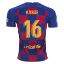 Maillot Barcelona NO.16 Wague Exterieur 2019 2020 Jaune