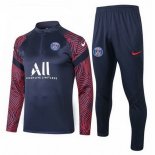 Survetement Paris Saint Germain 2020 2021 Noir Rouge Blanc