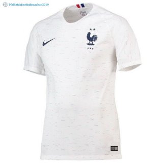 Maillot France Exterieur Femme 2018 Blanc Maillot France Exterieur Femme 2018 Blanc