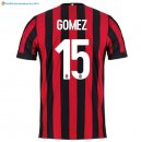 Maillot Milan Domicile Gomez 2017 2018