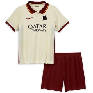 Maillot AS Roma Exterieur Enfant 2020 2021 Blanc