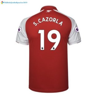 Maillot Arsenal Domicile S.Cazorla 2017 2018 Maillot Arsenal Domicile S.Cazorla 2017 2018