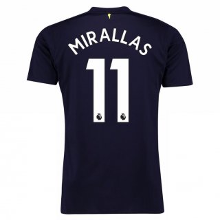 Maillot Everton Third Mirallas 2017 2018 Maillot Everton Third Mirallas 2017 2018