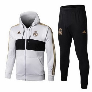 Survetement Real Madrid 2019 2020 Blanc Jaune Negro Survetement Real Madrid 2019 2020 Blanc Jaune Negro