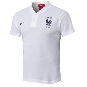 Polo France Ensemble Complet 2018 Blanc