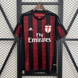 Thailande Maillot AC Milan Domicile Retro 2015-2016