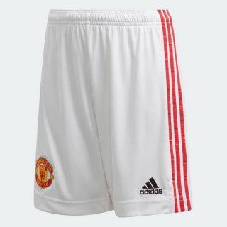 Pantalon Manchester United Domicile 2020 2021 Blanc