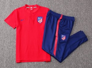 Polo Atlético de Madrid Ensemble Complet 2018 2019 Rouge