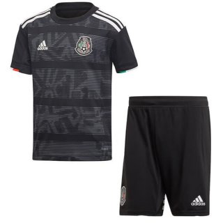Maillot Mexique Domicile Enfant 2019 Noir Maillot Mexique Domicile Enfant 2019 Noir