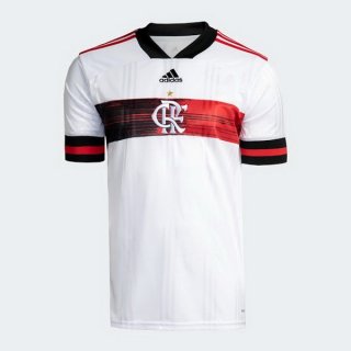 Thailande Maillot Flamengo Exterieur 2020 2021 Blanc