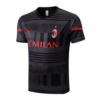 Maillot Entrenamien AC Milan 2022 2023 Gris Maillot Entrenamien AC Milan 2022 2023 Gris