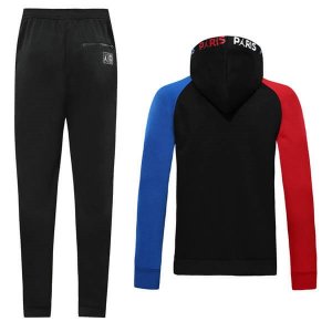 JORDAN Survetement Paris Saint Germain 2019 2020 Noir Bleu Rouge