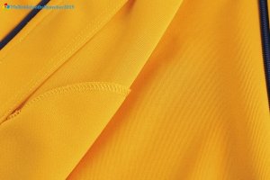 Survetement Juventus 2017 2018 Jaune Bleu
