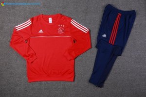 Survetement Ajax 2017 2018 Rouge Blanc Bleu