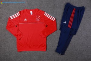 Survetement Ajax 2017 2018 Rouge Blanc Bleu