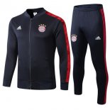 Survetement Bayern Munich 2019 2020 Bleu Rouge