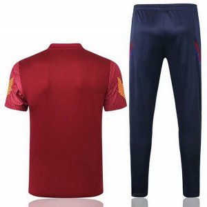 Entrainement Barcelona Ensemble Complet 2020 2021 Rouge Jaune