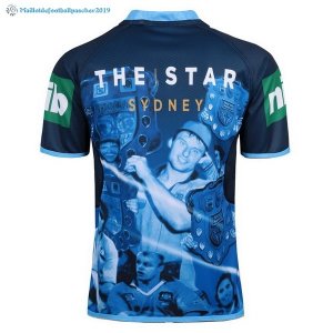 Maillot Rugby NSW Blues 2017 2018 Bleu