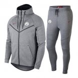 Survetement Manchester City 2018 2019 Gris