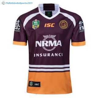 Maillot Rugby Brisbane Broncos Domicile 2018 Purpura Maillot Rugby Brisbane Broncos Domicile 2018 Purpura