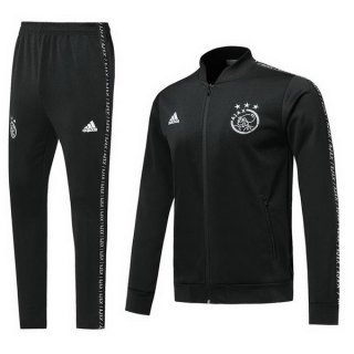 Survetement Ajax 2019 2020 Noir Blanc Survetement Ajax 2019 2020 Noir Blanc