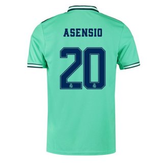 Maillot Real Madrid NO.20 Asensio Third 2019 2020 Vert Maillot Real Madrid NO.20 Asensio Third 2019 2020 Vert