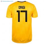 Maillot Belgica Exterieur Origi 2018 Jaune