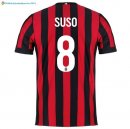 Maillot Milan Domicile Suso 2017 2018