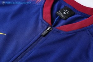 Survetement Barcelona 2018 2019 Bleu Rouge