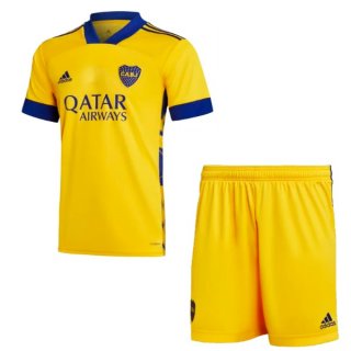 Maillot Boca Juniors Third Enfant 2020 2021 Jaune