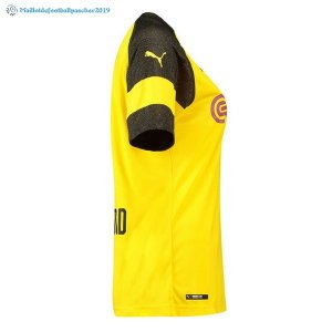 Maillot Borussia Dortmund Domicile Femme 2018 2019 Jaune