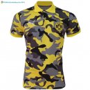 Polo Borussia Dortmund 2017 2018 Jaune Gris