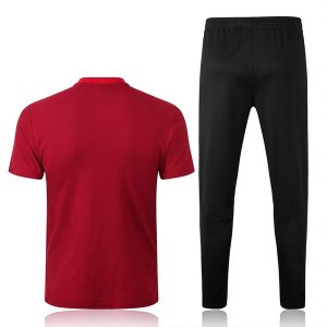 Polo Angleterre Ensemble Complet 2018 Rouge