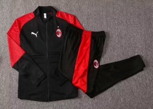 Survetement AC Milan 2020 2021 Rouge Noir