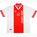 Thailande Maillot Ajax Domicile Retro 1994 1995 Rouge Blanc