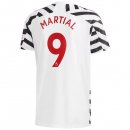 Maillot Manchester United NO.9 Martial Third 2020 2021 Blanc