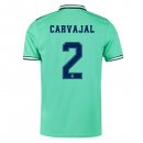 Maillot Real Madrid NO.2 Carvajal Third 2019 2020 Vert