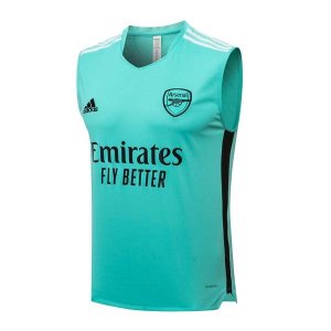 Maillot Arsenal Sans Manches 2022 Vert Noir