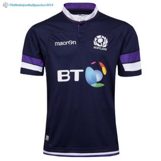 Maillot Rugby Écosse Domicile 2017 2018 Bleu Maillot Rugby Écosse Domicile 2017 2018 Bleu