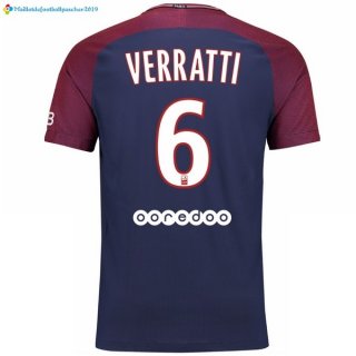 Maillot Paris Saint Germain Domicile Verratti 2017 2018 Maillot Paris Saint Germain Domicile Verratti 2017 2018