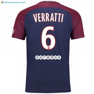 Maillot Paris Saint Germain Domicile Verratti 2017 2018