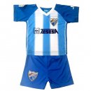 Maillot Málaga Domicile Enfant 2018 2019 Bleu Blanc