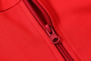 Survetement Manchester United 2018 2019 Rouge Gris