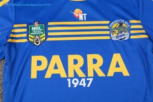 Maillot Rugby Parramatta Eels Domicile 2017 2018 Bleu