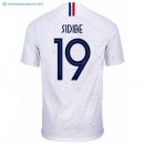 Maillot France Exterieur Sidibe 2018 Blanc